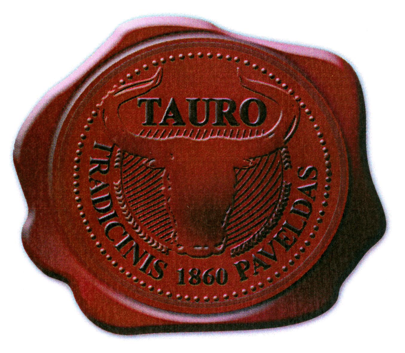 Prekės ženklas: TAURO TRADICINIS 1860 PAVELDAS